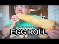 How to cook a GIANT EGG ROLL