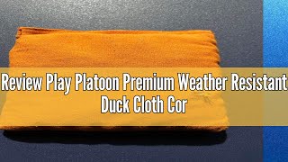 Review Play Platoon Premium Weather Resistant Duck Cloth Cornhole Bags - Set of 8 Bean Bags for Corn