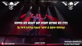 Avenged Sevenfold - A Little Piece Of Heaven Live +Lirik Terjemahan