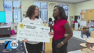 Weber Chevrolet honors special education teacher with Tools for Teachers award!