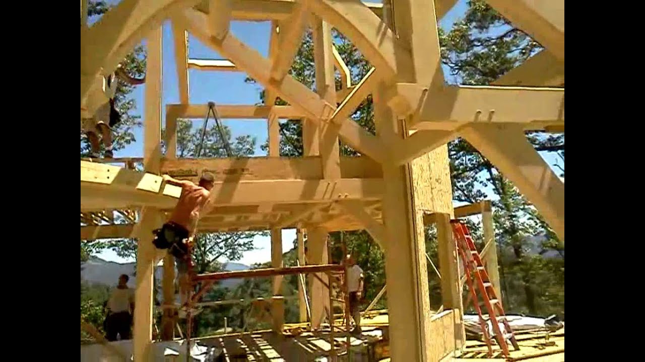 North Carolina Job (SIPS Panels & Timber Frame) YouTube