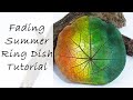 Polymer Clay Project: Fading Summer Ring Dish Tutorial
