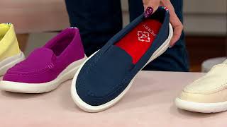 Sperry Recycled Upper Captain's Moc Slip-Ons Slip-Ons on QVC