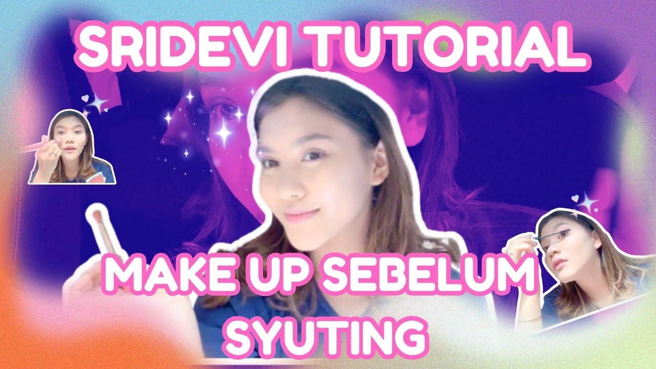 MAKE UP ALA SRIDEVI EMANG PALING CANTIK #sridevida #vlog #adayinmylife