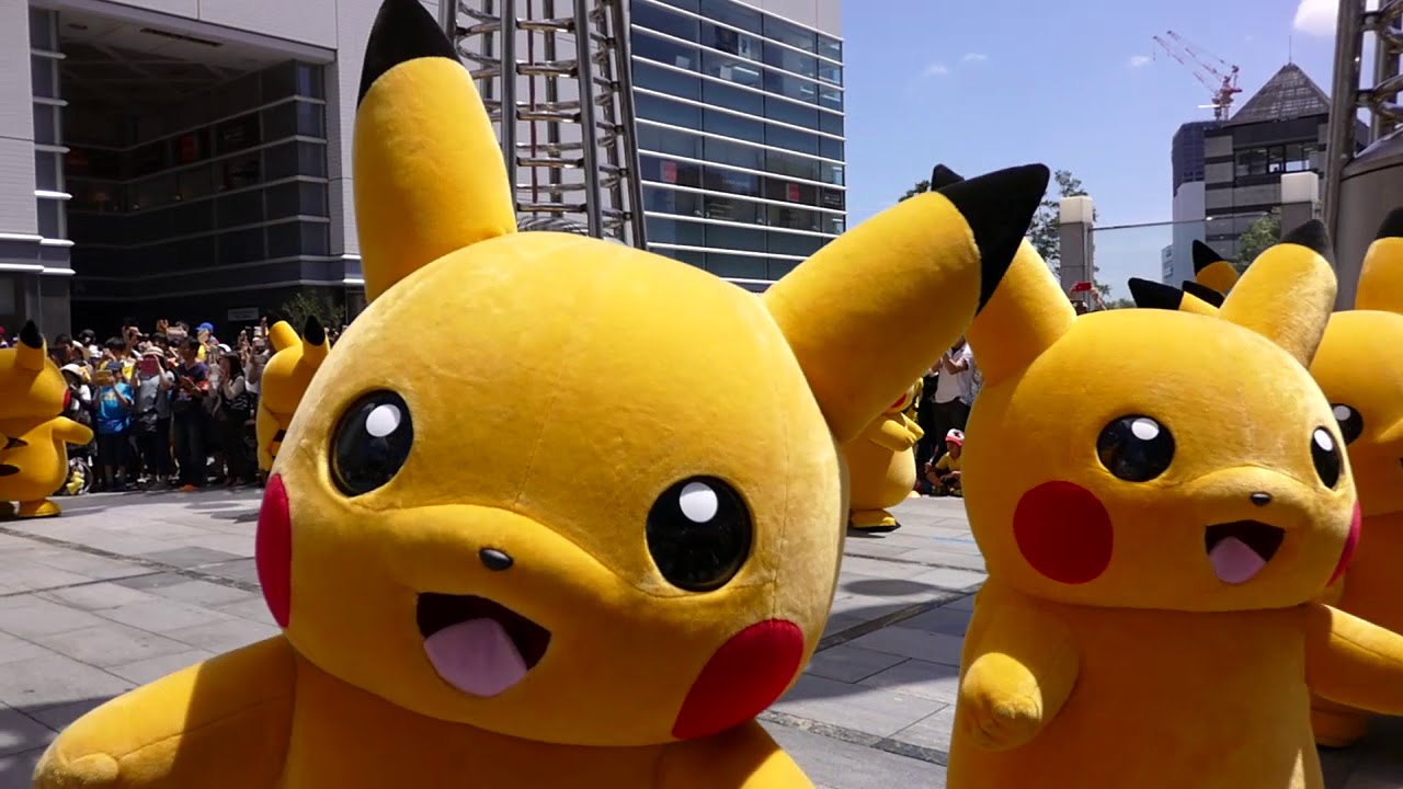 ‘Pikachu Parade (Day)’ at Yokohama, Japan [RAW VIDEO] YouTube
