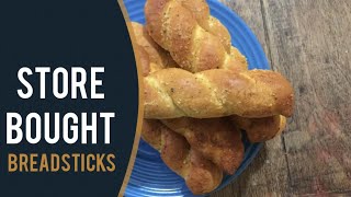 Quick and Easy Store Bought Breadsticks