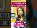CTET 2025/ CGTET 2025/JOIN us for Daily Live Classes on YouTube.  #teachingexam #tet #ctet #cgtet
