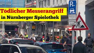 Tödlicher Messerangriff in Nürnberger Spielothek