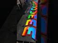 Glow vivid, shine bright—steal the spotlight! #signagedesign #signs business#led