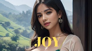 [4K] AI ART indian Lookbook Model Al Art video-Joy