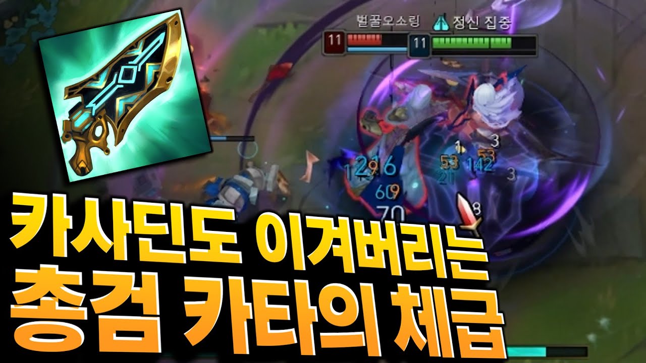 암살과 1대1 모두 좋아진 NEW 총검 카타리나