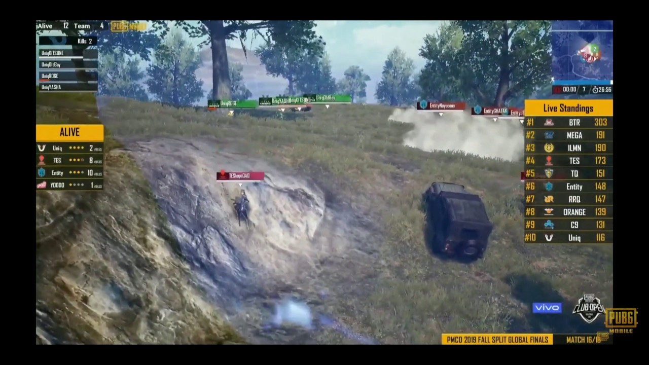 Entity Gaming On Fire In Last Match | PMCO Global Finals