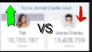 Tati VS James Charles TIMELAPSE + (Drama Explained!) #shorts