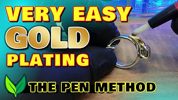 ZEER GEMAKKELIJK vergulden (met Pepetools Digital Pen Plating Station)