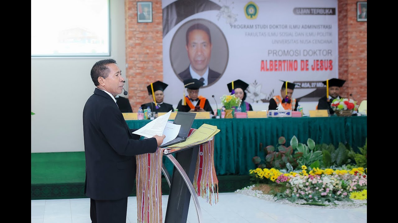 UJIAN TERBUKA ALBERTINO DE JESUS