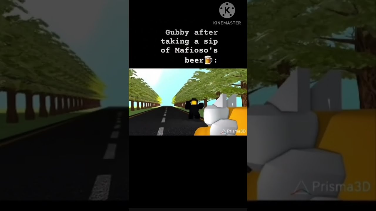 Gubby If He Drinks Mafioso Beer Credits CubyTheArgentinianRailfanner Not Mine Forsaken