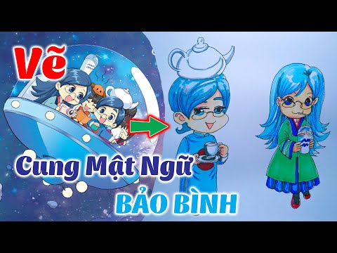 Video Vẽ Lớp Học Mật Ngữ |Vẽ Nhân Vật Trong Cung Mật Ngữ |Vẽ... - youtube