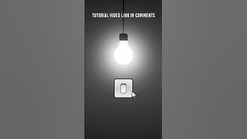 Switch On Off Light Bulb With Sound using Html CSS & Javascript #shorts