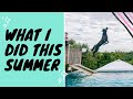 What I did this Summer - Dock Diving Dog