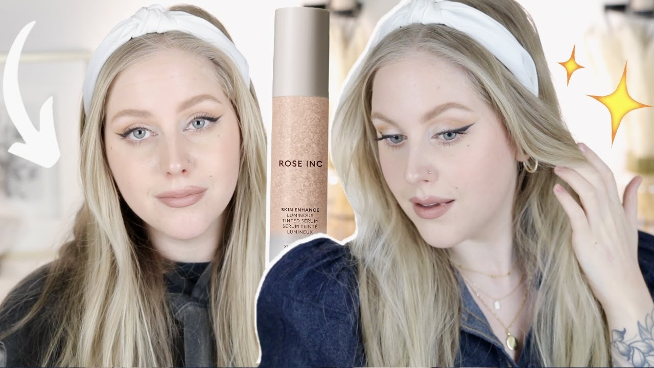 $49 for zero coverage?!  ROSE INC Luminous Skin Tint Review + Wear Test 