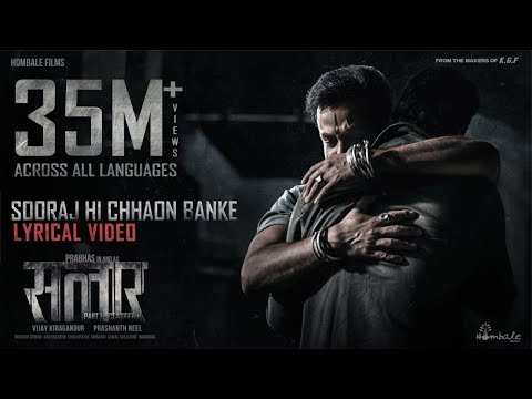 Sooraj Hi Chhaon Banke(Hindi)Salaar |Prabhas |Prithviraj |Prashanth Neel |Ravi Basrur |Hombale Films