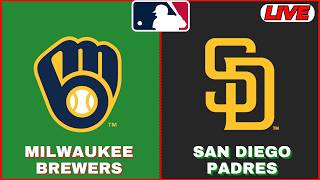 Milwaukee Brewers Vs San Diego Padres MLB 2026 MLB Live Baseball Score 2026
