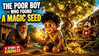 The Poor Boy Who Found a Magic Seed | Heartwarming Story About Kindness | Bedtime Stories for Kids Actualización