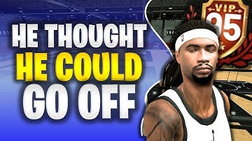 95 OVERALL TWO-WAY SHARPSHOOTER THOUGHT HE COULD STOP US IN WALK ON | NBA 2k19