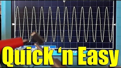 How To Test A Crystal Oscillator Using An AWG and a 'Scope