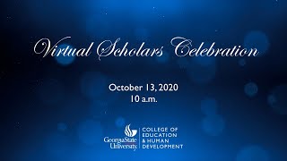 2020 Virtual Scholars Celebration