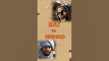 Rat vs Nomad | Stronghold Crusader: DE #strongholdcrusader #fireflystudios #gameplay #rts