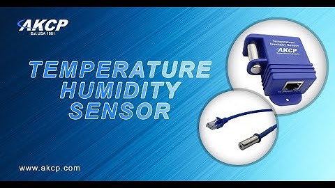 AKCP Dual Temperature & Humidity Sensor. Precision Monitoring for Data Centers & Critical Facilities