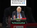 Charlie Munger on Bureaucracy 🏛️🌀 | #charliemunger #bureaucracy #investingwisdom #buffett #shorts