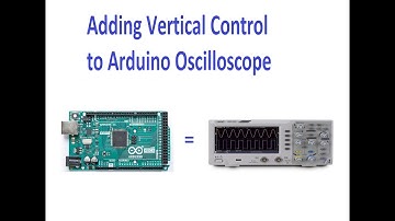 Vertical Control on our Arduino Microsoft Excel Oscilloscope. (ExcelOscope Part 9)