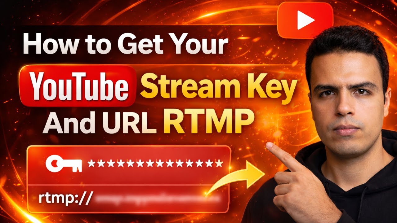 How to Get Your YouTube Stream Key And URL RTMP - YouTube