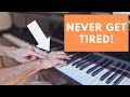 Piano technique how to play freely without tension getting tired or cramps