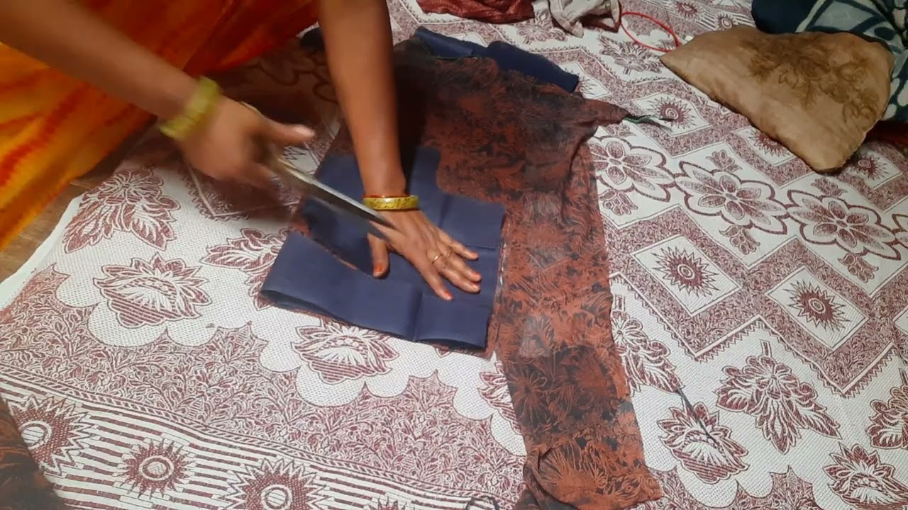 ब्लाउज ✂️जरूर🥻 देखिए⚘️ कैसे 😍कटता ....