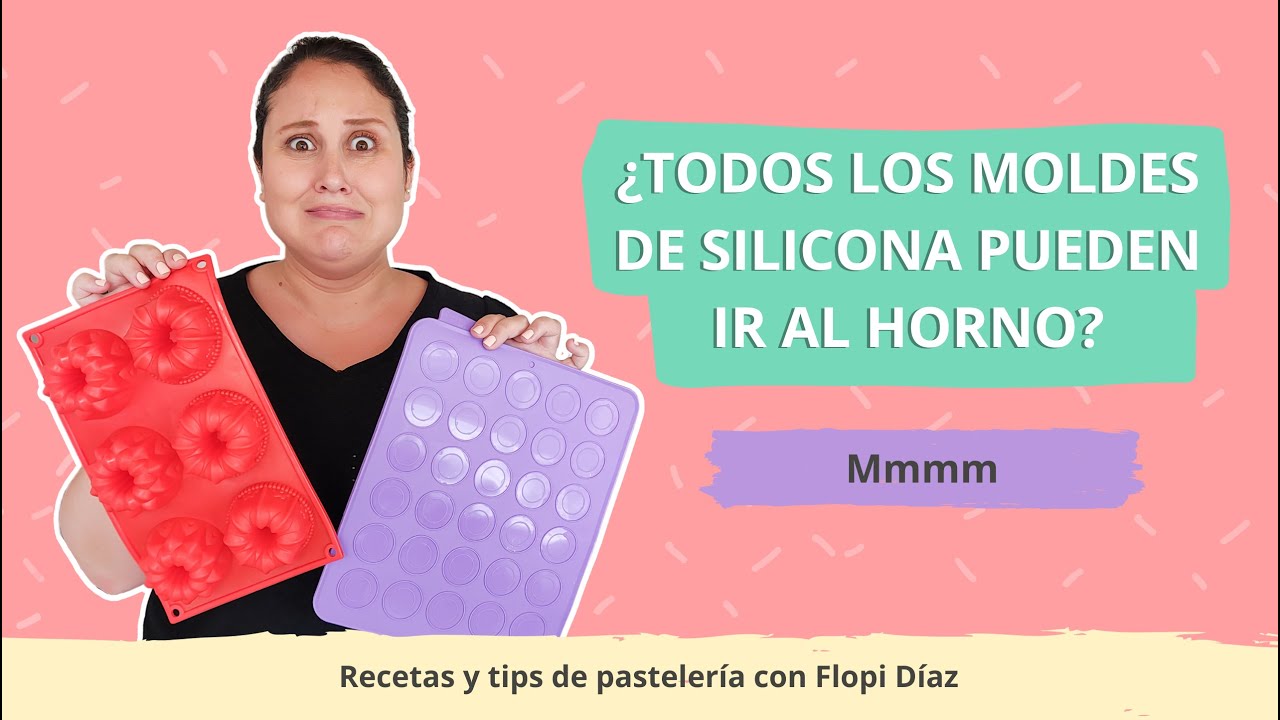 Los moldes de silicona pueden ir al horno? 