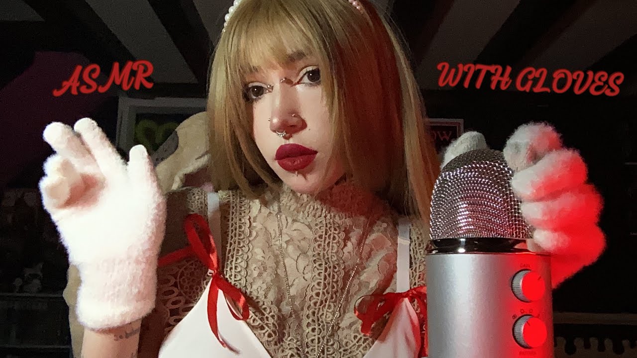 Fluffy & Latex Gloves ASMR | Mic Rubbing, Scratching, Hand Sounds, Fabric Sounds, Whispering