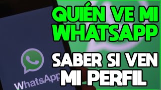 ✅CÓMO SABER QUIÉN VISITA MI PERFIL DE WHATSAPP screenshot 5