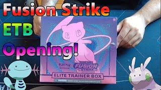 Pokemon Fusion Strike Elite Trainer Box Pack Opening!