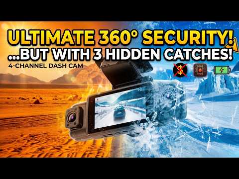 IIWEY N5 4 Channel Dash Cam Review: Best 360° Camera in 2026?