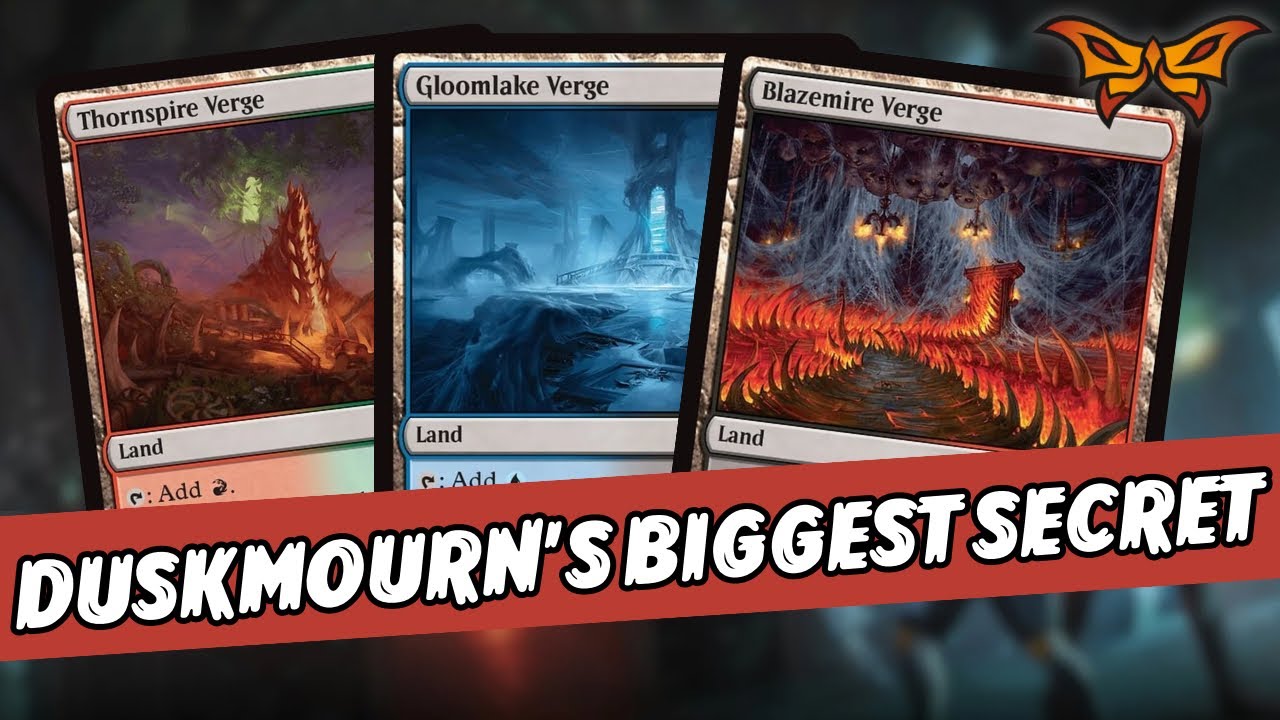 Let's Keep The New Duskmourn Lands Secret SHHHH... MTG Hottakes
