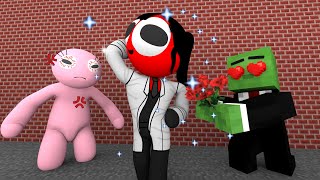 Rainbow Friends RED is GIRL - Red Girl Love Story | Rainbow Friends Sad Story - Minecraft Animation