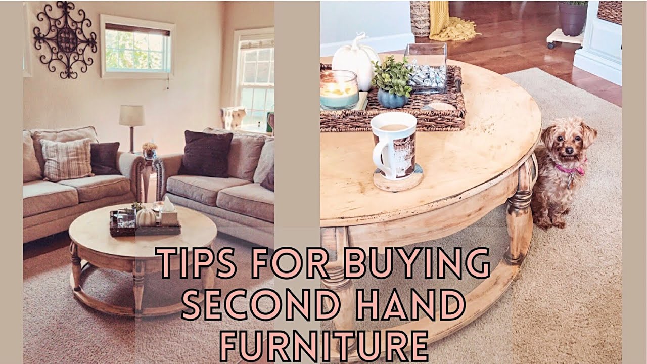 NEW COFFEE TABLE | TIPS FOR BUYING FURNITURE SECOND HAND - YouTube