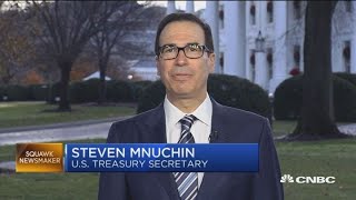 Mnuchin says we're working towards a real agreement with China