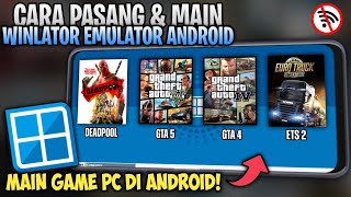 Cara Pasang Winlator Emulator Di HP Android | Tutorial Lengkap Pasang Windows Emulator