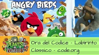 Ora del Codice - Labirinto Classico - code.org