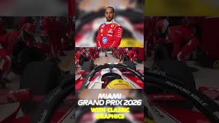 Lewis Hamilton's 🏎️ 3.6s PIT STOP | 2026 Miami Grand Prix with Classic Graphics #f1