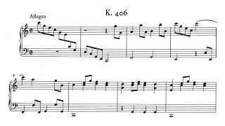 Scarlatti: Keyboard Sonata in C major, K.406